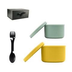 Set malica (velika in mala posoda ter žvilca)