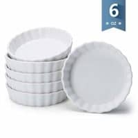 6 Ounce&nbsp;Round Ramekins for Baking, Set of 6