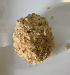 oeuf en croute de noix pré cuisson