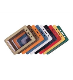 Vertical Color Frame Badge Holder 