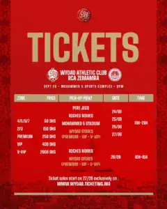 alt= WAC-Zmamra billetterie ouverte