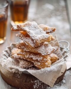 Merveilles Tarifi | Fransız Noel Kızartma Tatlısı