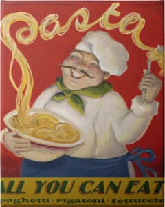 At Your Service I Dupre - Unframed Canvas Unframed Canvas