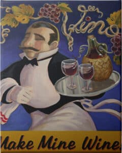 At Your Service IV Dupre - Unframed Canvas Unframed Canvas