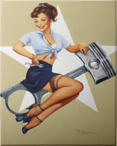 Top Gear - Unframed Canvas Unframed Canvas