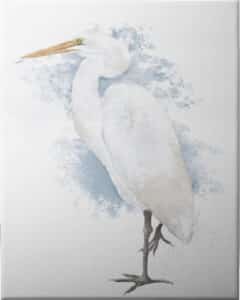 Coastal Heron I - Unframed Canvas Unframed Canvas