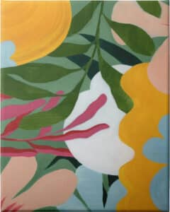 Gems of the Tropics I - Unframed Canvas Unframed Canvas