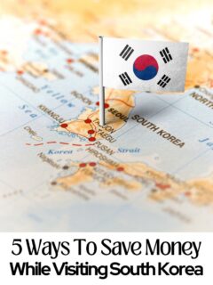 Want to save money while visiting South Korea? Learn the five money-saving tips to make your South Korean trip affordable and enjoyable.