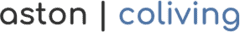 Logo aston | coliving Logotipo de aston | coliving, espacios de coliving gestionados por Aston & Wolf en Euskadi