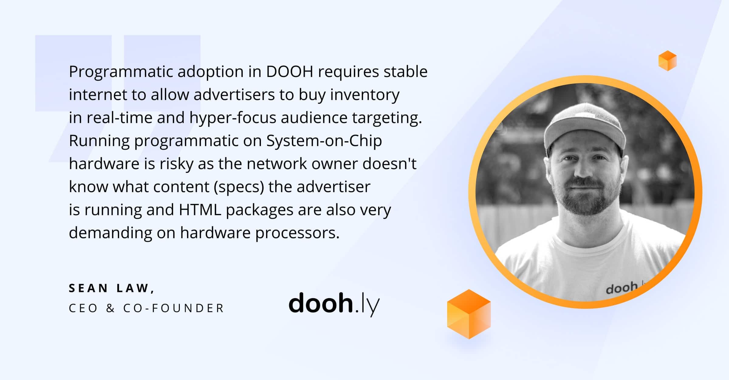 Insihgts from Sean Law - Xenoss blog - Programmatic DOOH