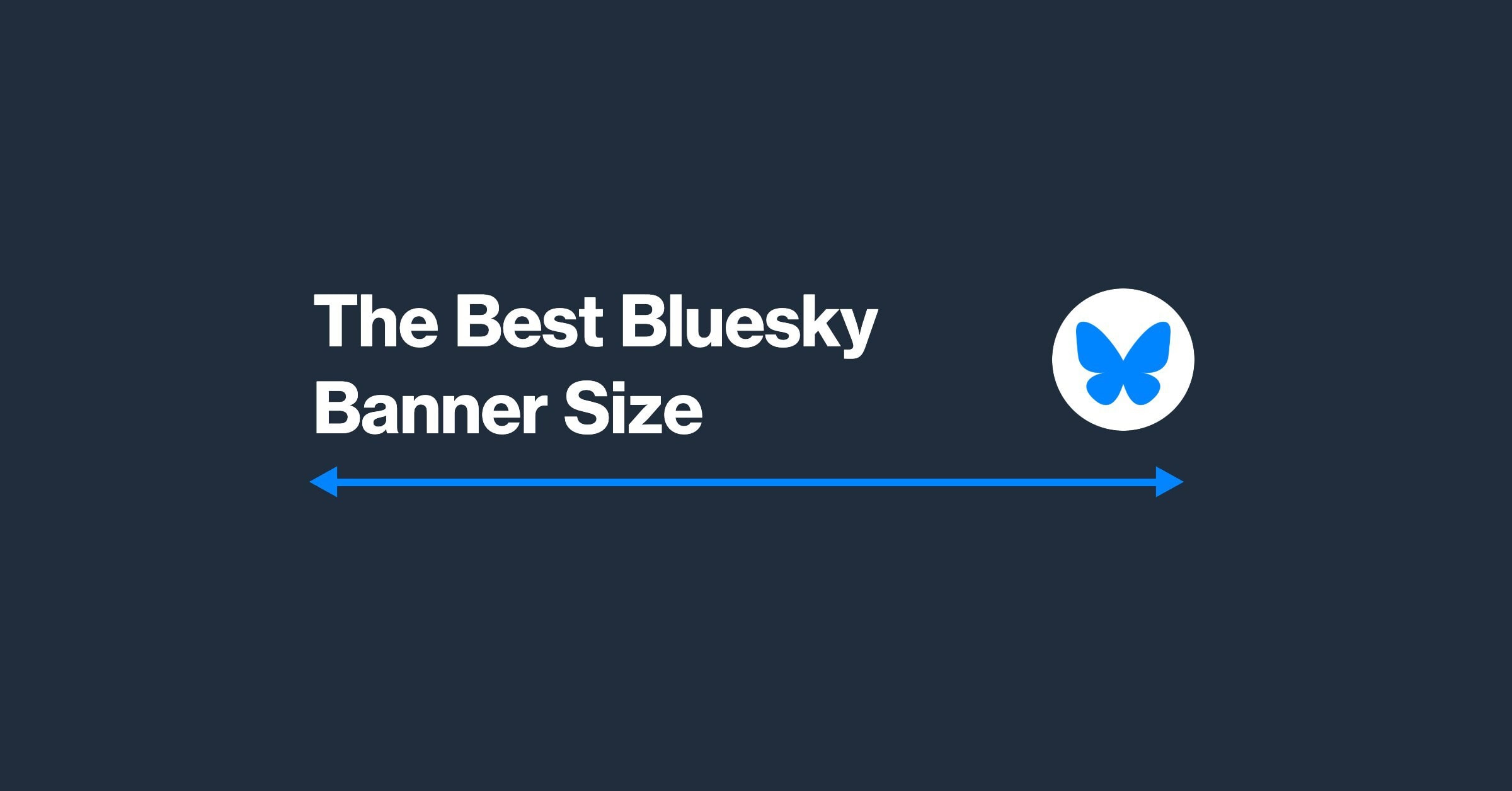 Open graph image for blog post about Bluesky banner size