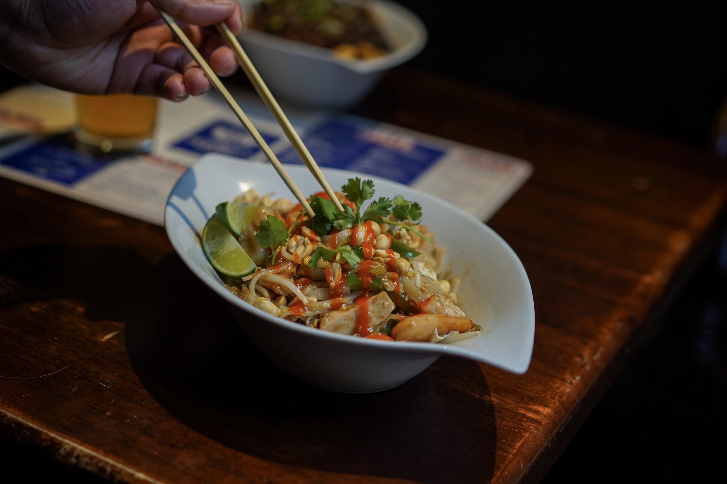 Crisp, perfectly cooked chicken wings served at Moho, known for their flavorful and juicy texture, ideal for sharing.