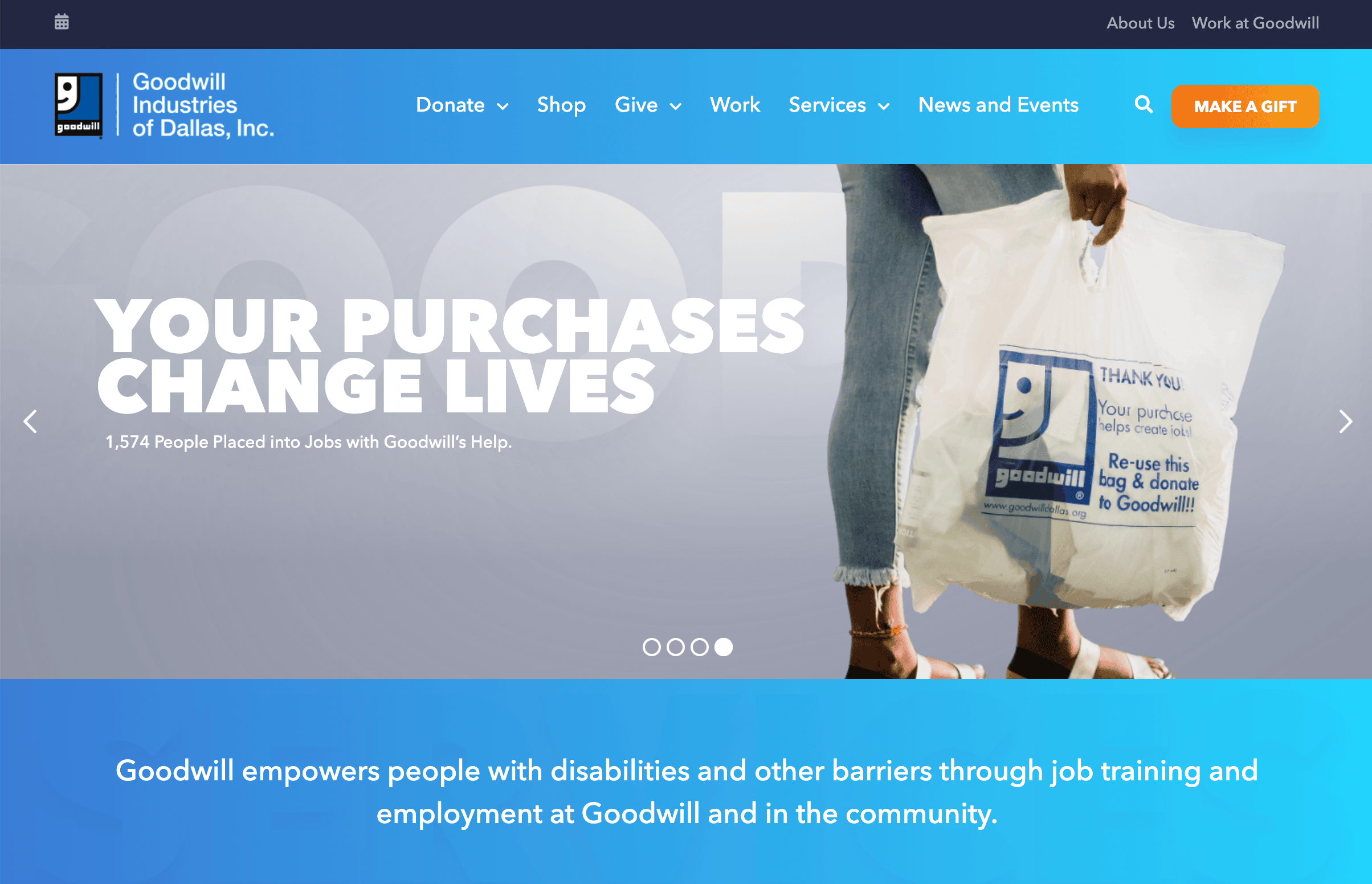 Goodwill Dallas Nonprofit web design agency Goodwill-Dallas-Nonprofit-web-design- agency