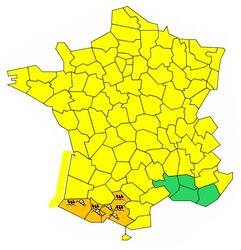 Pluies Inondations ; les Hautes Pyrénées en alerte orange vendredi soir