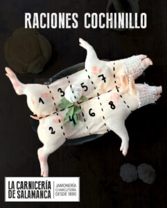 Raciones por cochinillo, cuántas raciones salen de un cochinillo. Cuántos cochinillos comprar. Calcular raciones de cochinillo.