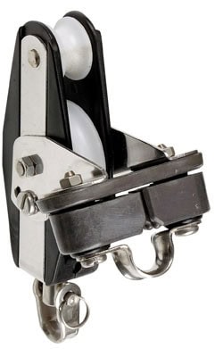 POULIE DOUBLE VIOLON TAQUET - DELRIN