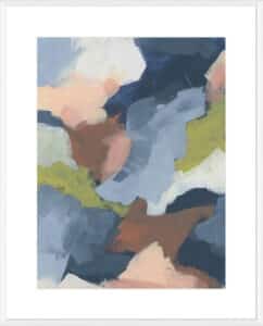 Soft Indigo Atmosphere II - 10cm Mount Board