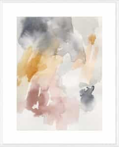 Watercolor Pastiche I - 10cm Mount Board