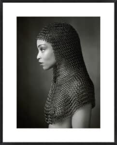 Lady Chainmail - 10cm Mount Board