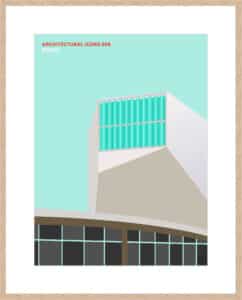 Architectural Icons IX - 10cm Mount Board Box Natural
