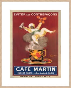 Cafe Martin 1921 - 10cm Mount Board Box Natural