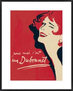 Dubonnet - 10cm Mount Board Box Black
