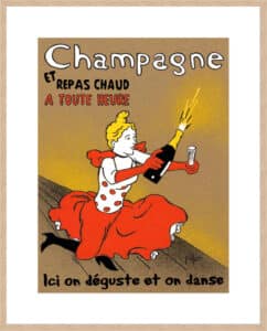 Hommage A Lautrec - 10cm Mount Board Box Natural