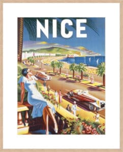 Nice E.H. de Hey - 10cm Mount Board Box Natural