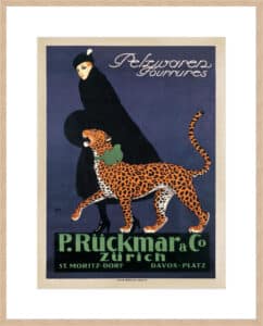 P.Rckmar 1910 - 10cm Mount Board Box Natural