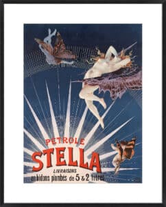 PA'trole Stella - 10cm Mount Board Box Black