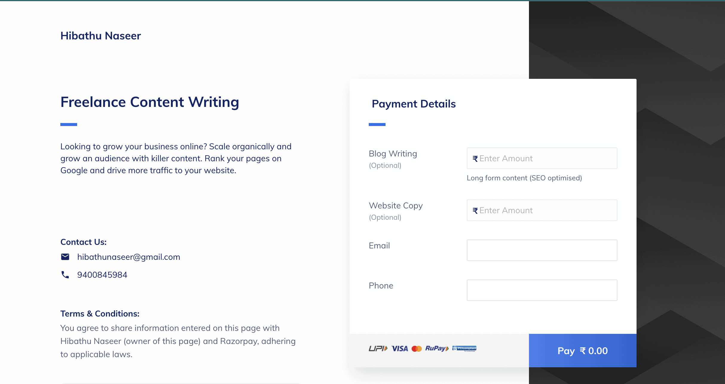 writer-landing-page