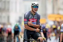 Van der Poel remporte la 2e étape du Tour de France et endosse le maillot jaune.