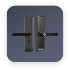Syncrow smart door lock with fingerprint access control
