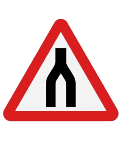 Dual Carriageway Ends Sign