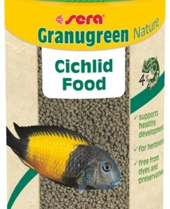 sera Granugreen Nature 20 г - за растителноядни цихлиди от Афр. езера