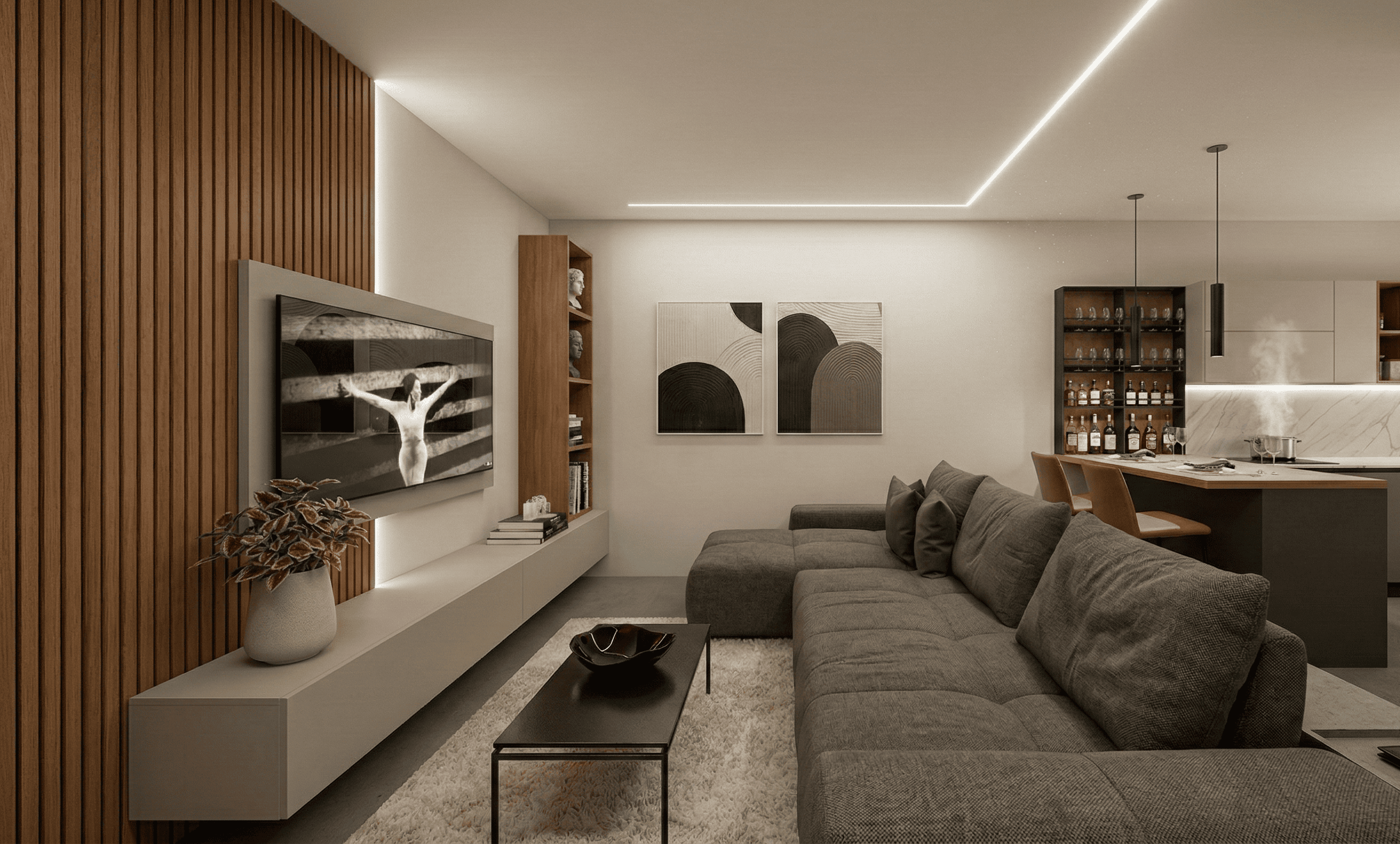 Arredamento completo per una casa di nuova costruzione a Frattaminore