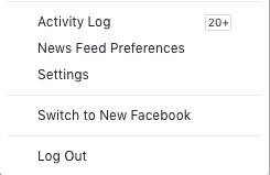 Switch to New Facebook