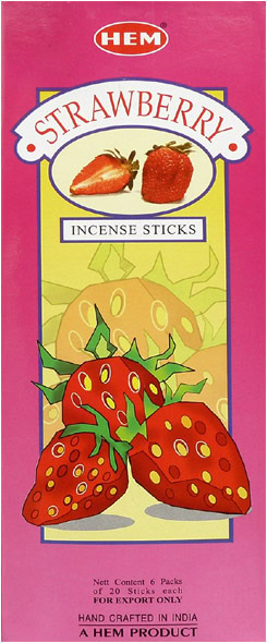 Encens HEM Fraise 20g
