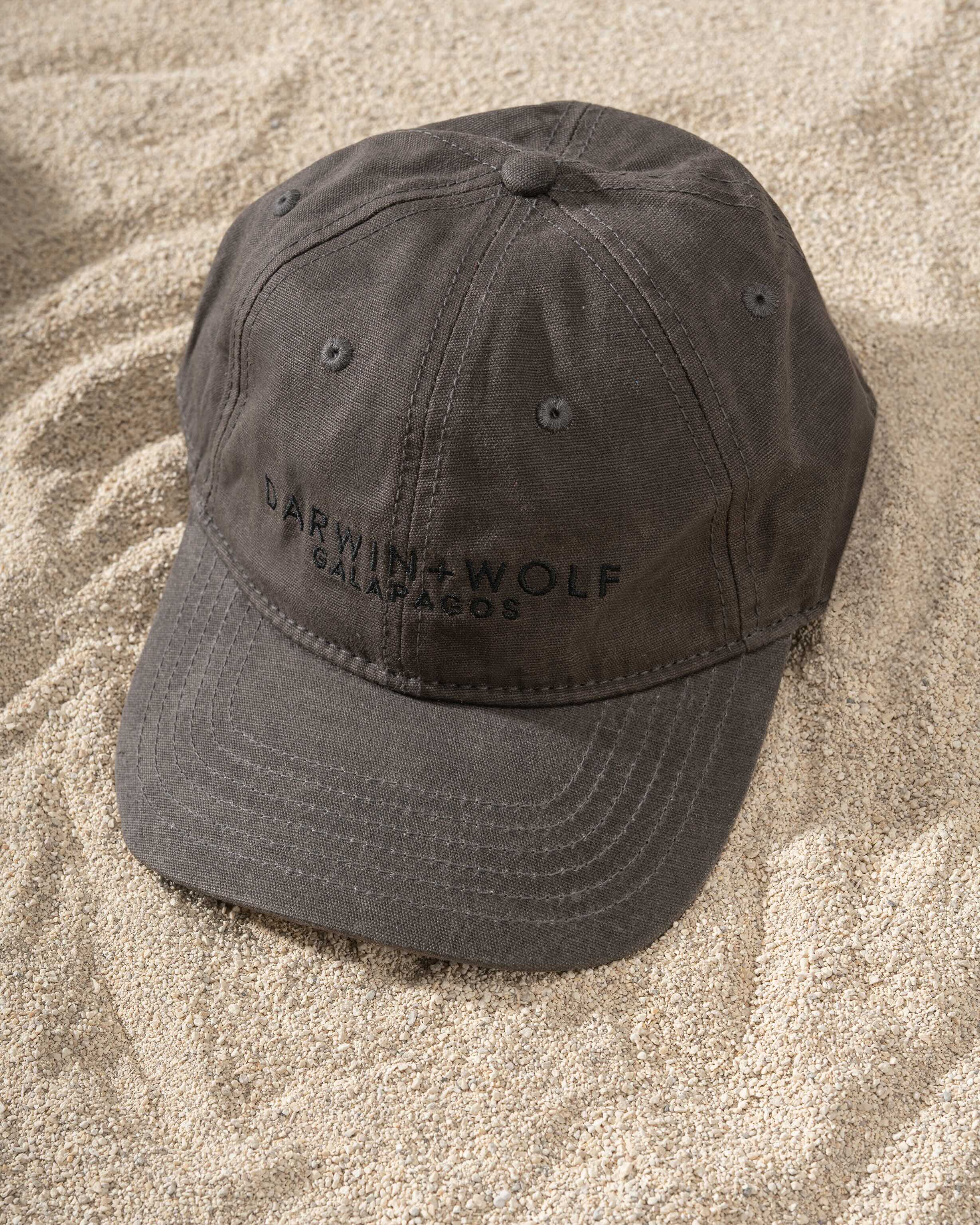 GORRA CLÁSICA DE ALGODÓN ASFALTO