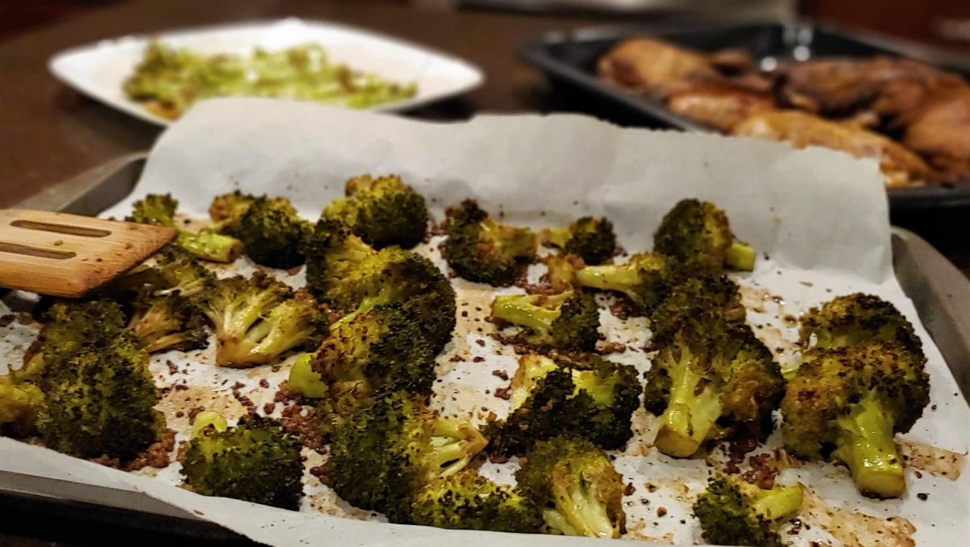 Roasted Broccoli - Dining in with Danielle