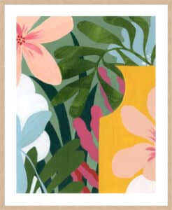 Gems of the Tropics II - 5cm White Border Box Natural