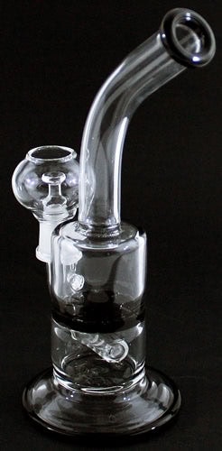 8" 14mm Oil Dome Inline Turbine Diffuser Water Pipe - Image 4