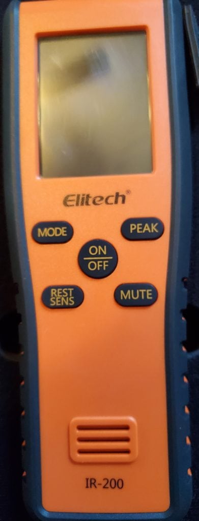 Elitech IR-200 Infrared and Heated Diode Refrigerant Leak Detector