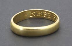Posy Ring, "Keepe Faith Till Death"