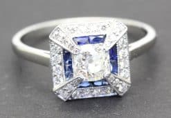 Sapphire ring
