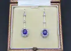 Sapphire Earrings