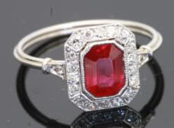 Ruby and Diamond Ring