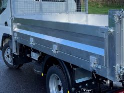 Double Skin Drop Side Panel in Aluminium