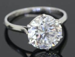 3 Carat Solitaire, G colour