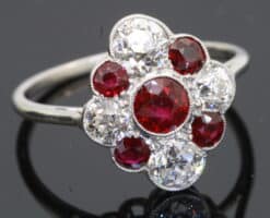 Ruby and Diamond Dress Ring